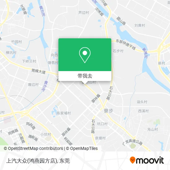 上汽大众(鸿燕园方店)地图