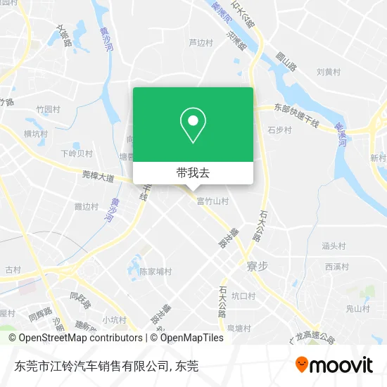 东莞市江铃汽车销售有限公司地图
