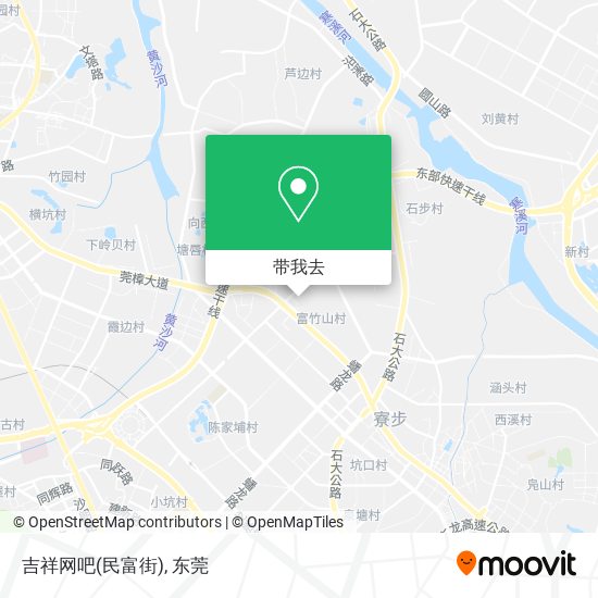 吉祥网吧(民富街)地图