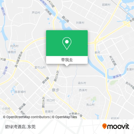 碧绿湾酒店地图
