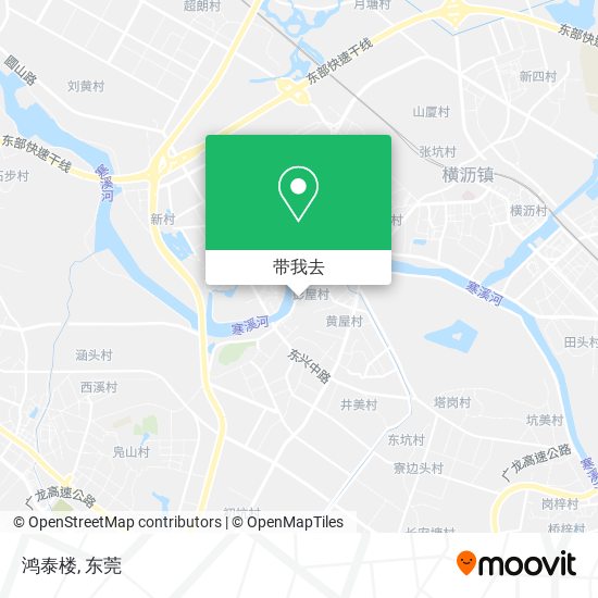 鸿泰楼地图