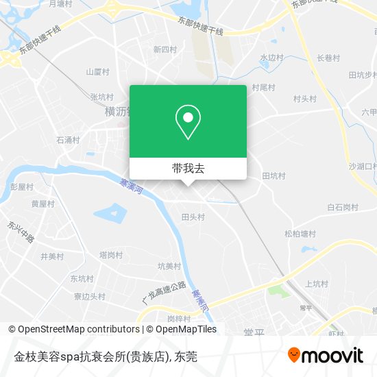 金枝美容spa抗衰会所(贵族店)地图