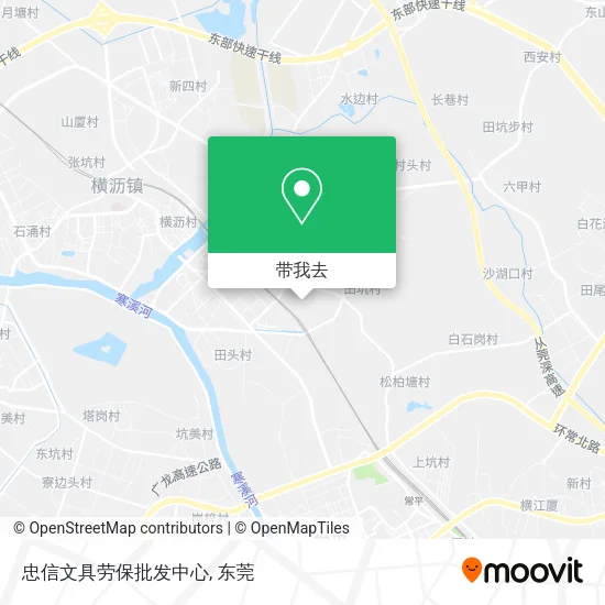 忠信文具劳保批发中心地图
