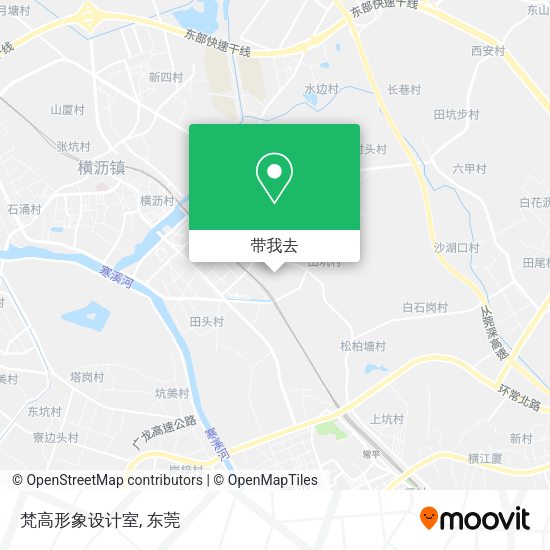 梵高形象设计室地图