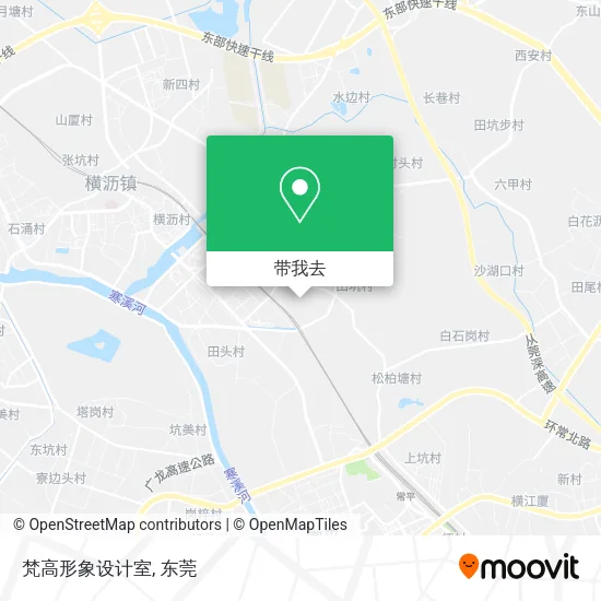 梵高形象设计室地图