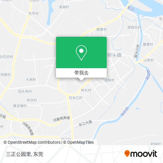 三正公园里地图