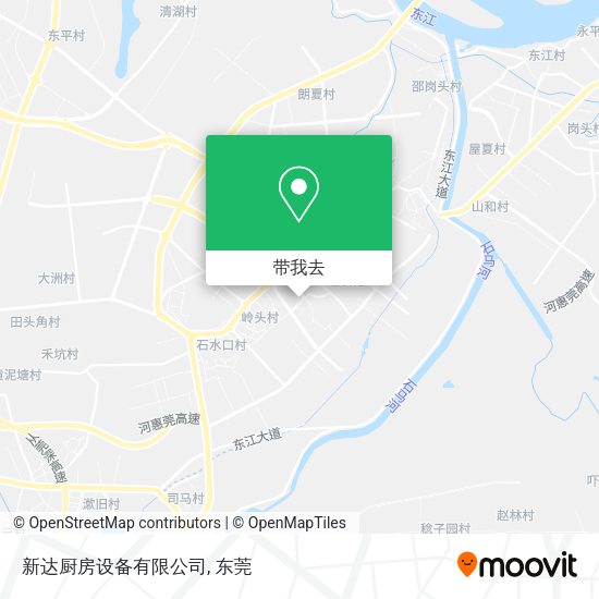 新达厨房设备有限公司地图