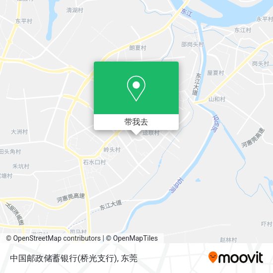 中国邮政储蓄银行(桥光支行)地图