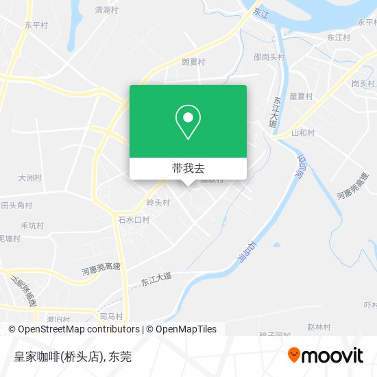 皇家咖啡(桥头店)地图