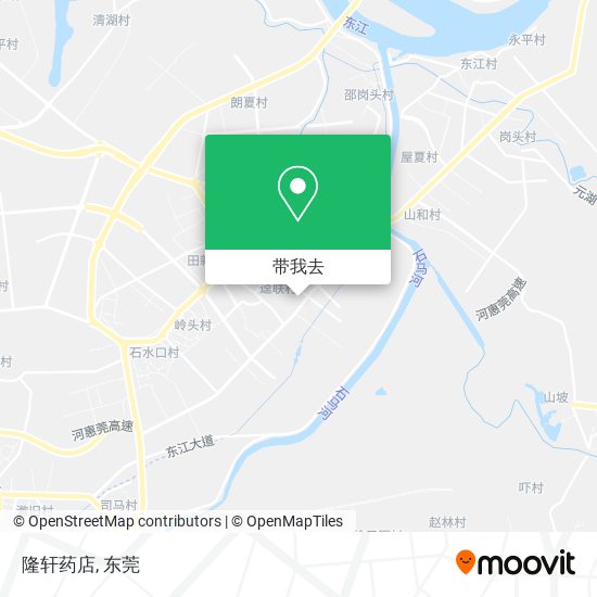 隆轩药店地图