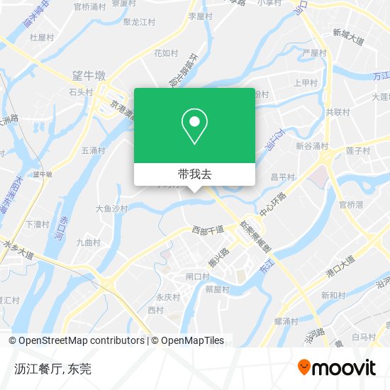沥江餐厅地图