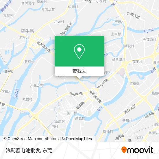 汽配蓄电池批发地图