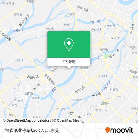 福森纸业停车场-出入口地图
