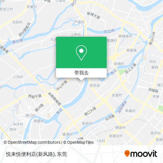 悦来悦便利店(新风路)地图