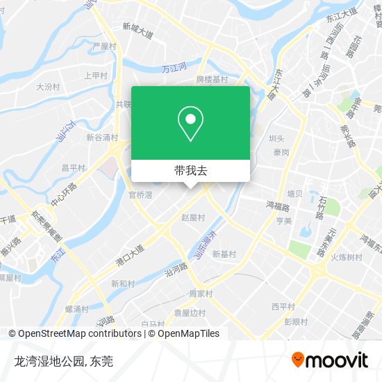 龙湾湿地公园地图