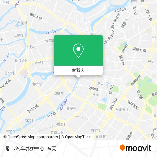 酷卡汽车养护中心地图