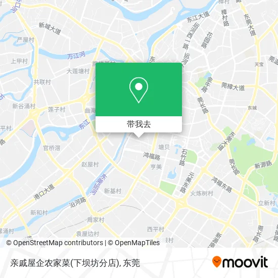 亲戚屋企农家菜(下坝坊分店)地图