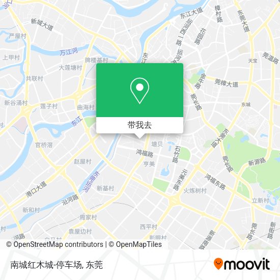南城红木城-停车场地图