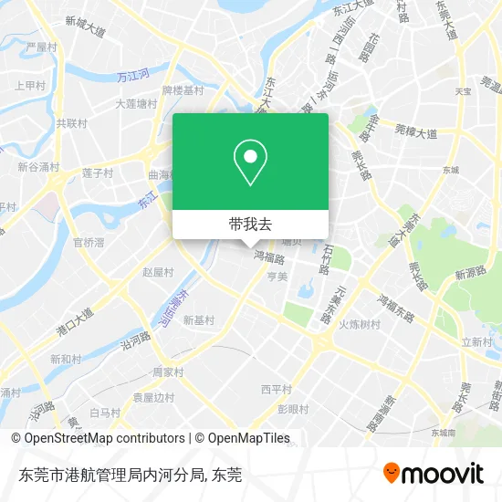 东莞市港航管理局内河分局地图