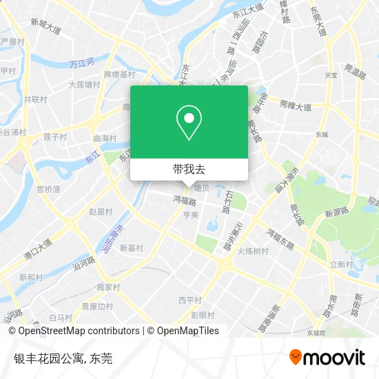 银丰花园公寓地图