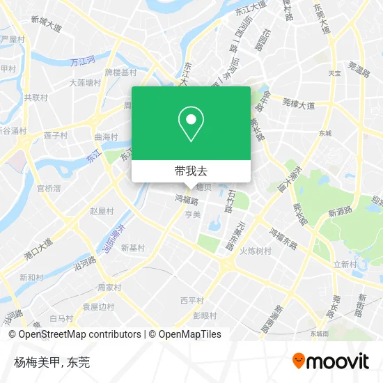 杨梅美甲地图