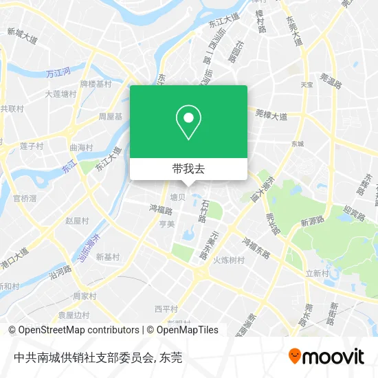 中共南城供销社支部委员会地图