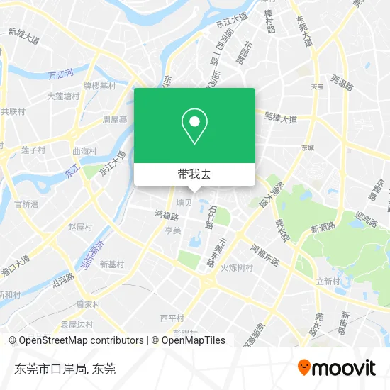 东莞市口岸局地图