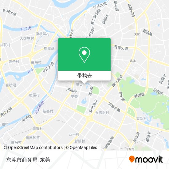 东莞市商务局地图