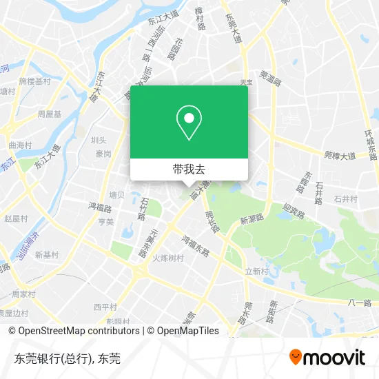 东莞银行(总行)地图