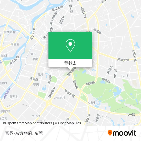 富盈·东方华府地图