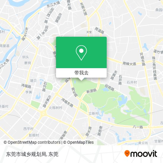东莞市城乡规划局地图
