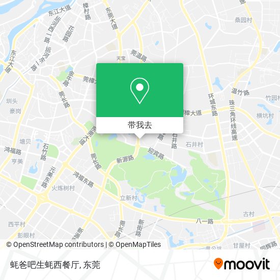 蚝爸吧生蚝西餐厅地图