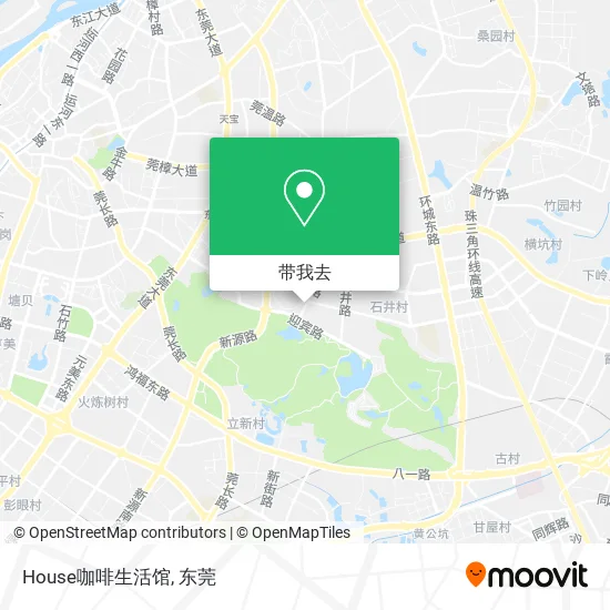 House咖啡生活馆地图