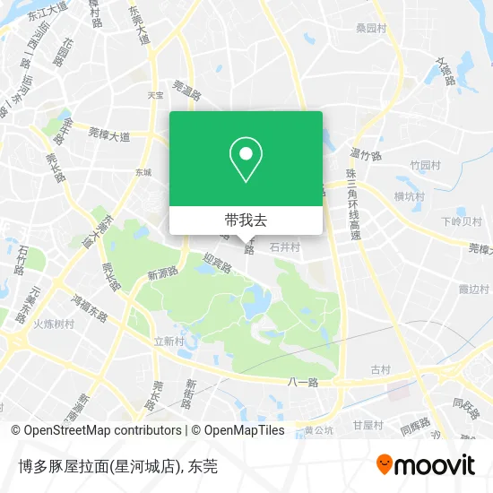 博多豚屋拉面(星河城店)地图