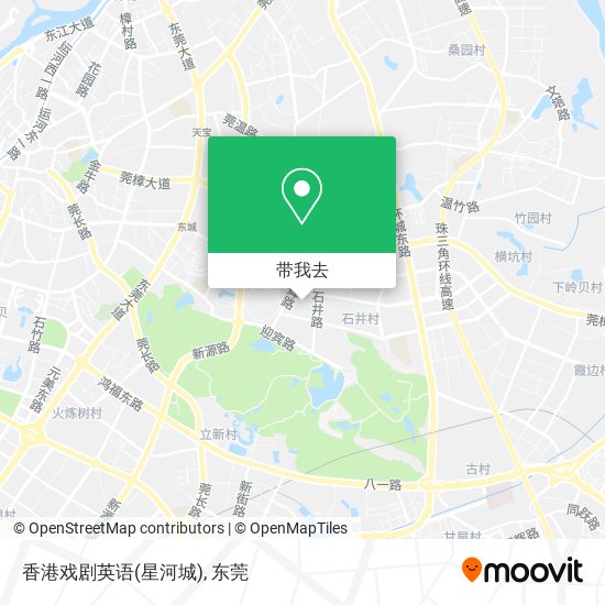 香港戏剧英语(星河城)地图