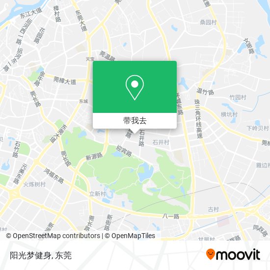 阳光梦健身地图