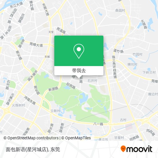面包新语(星河城店)地图