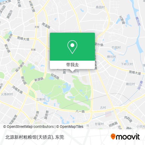 北源新村粗粮馆(天骄店)地图