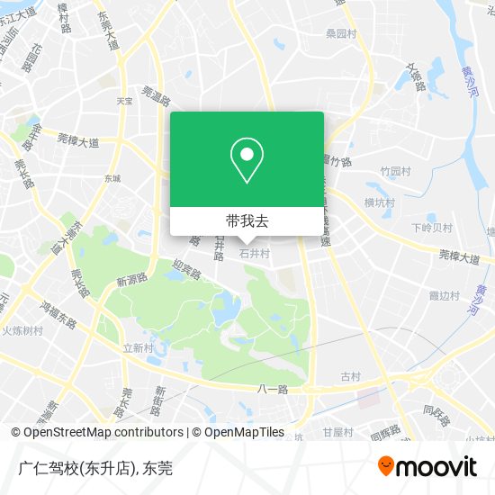 广仁驾校(东升店)地图