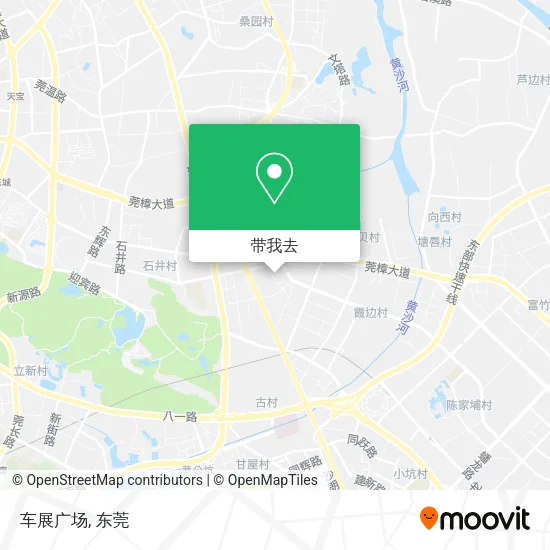 车展广场地图