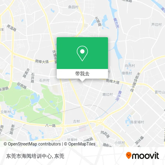 东莞市海阅培训中心地图