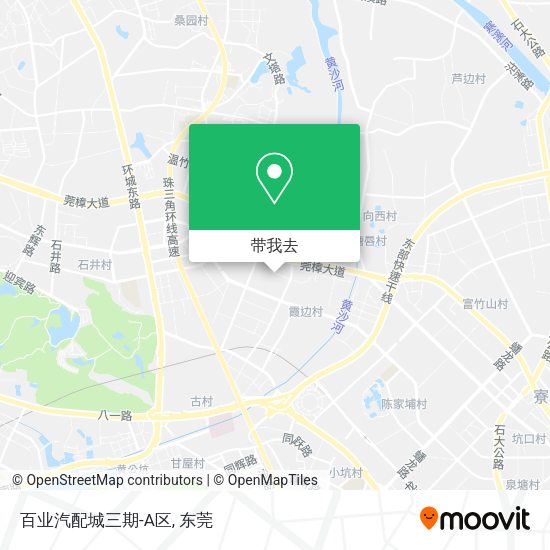 百业汽配城三期-A区地图