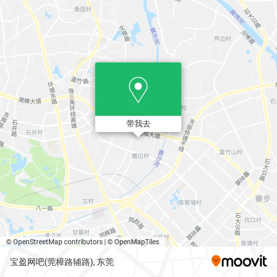 宝盈网吧(莞樟路辅路)地图