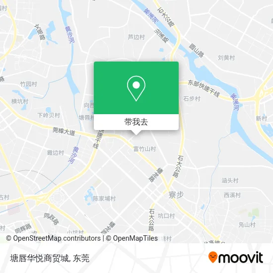 塘唇华悦商贸城地图