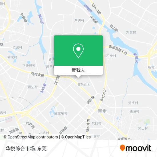 华悦综合市场地图