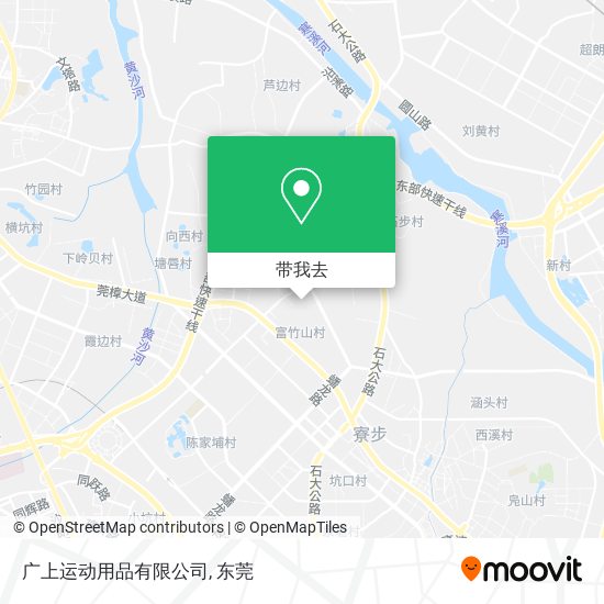 广上运动用品有限公司地图