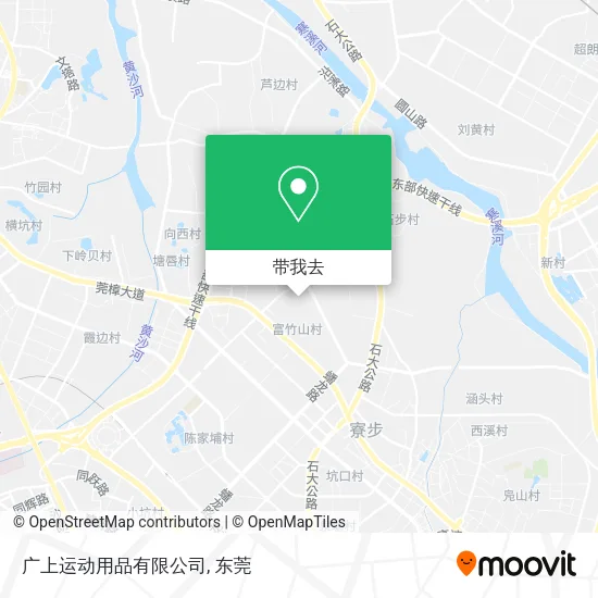 广上运动用品有限公司地图