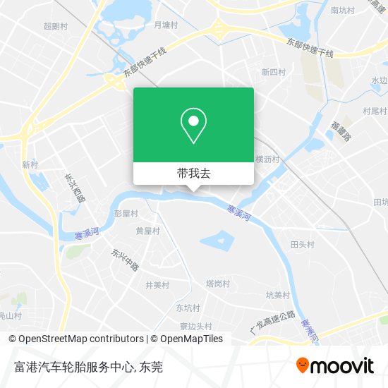 富港汽车轮胎服务中心地图