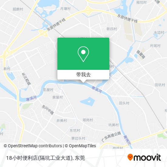 18小时便利店(隔坑工业大道)地图