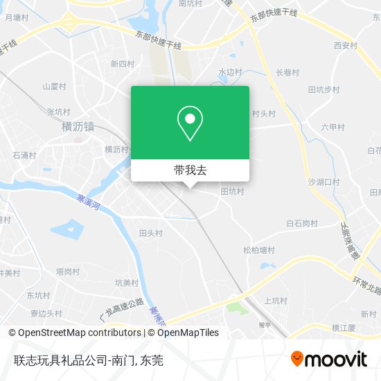 联志玩具礼品公司-南门地图